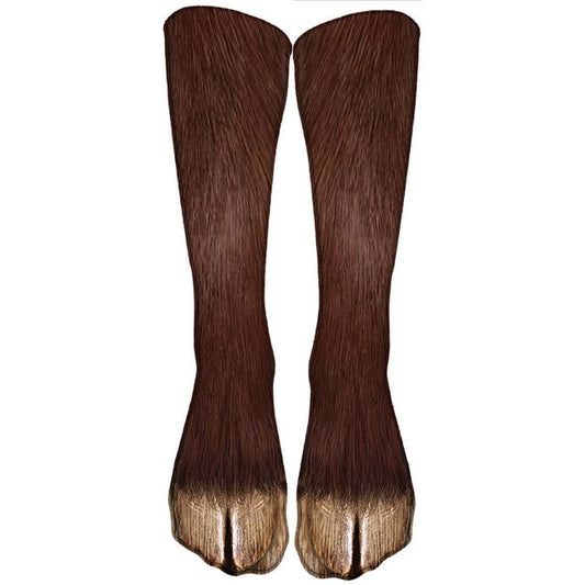 Funny Leopard Tiger Cotton Socks For Women Happy Animal Kawaii Unisex Socks