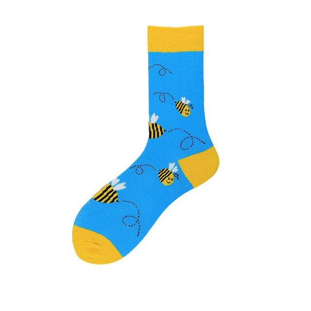 Happy Personality Funny Men And Women Cotton socks