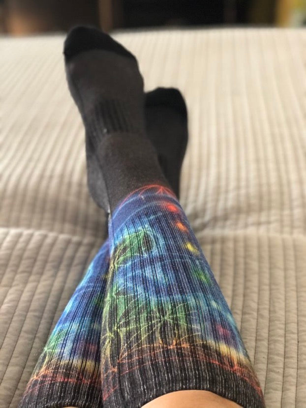 Balance Your Chakra | Fiyah Azz Socks