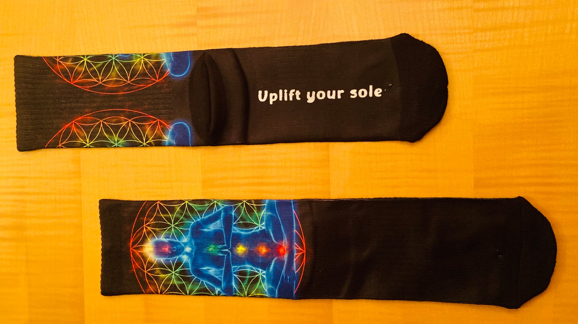 Balance Your Chakra | Fiyah Azz Socks