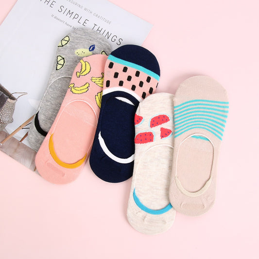 Cotton Cute Comfortable Low Ankle Women's Socks
