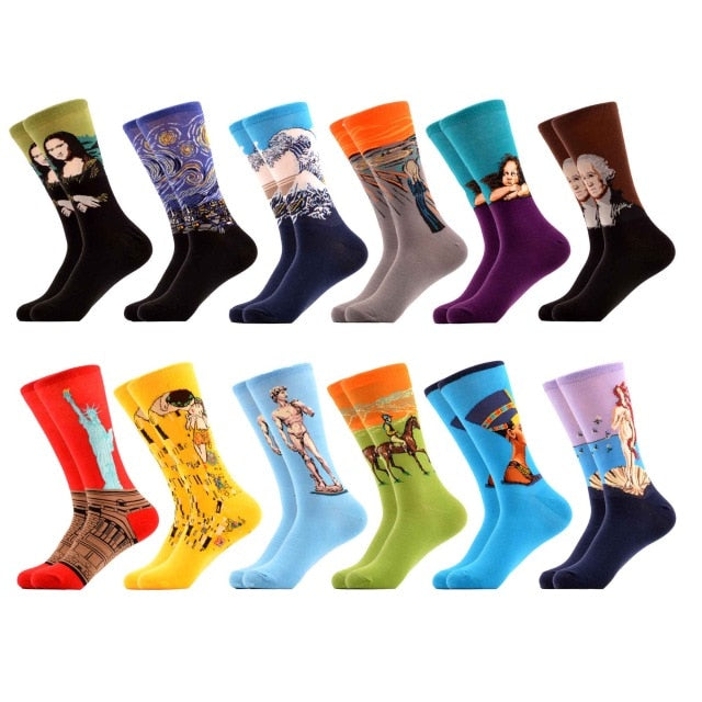 Funny Socks For Men - Funny Crew Socks | Fiyah Azz Socks