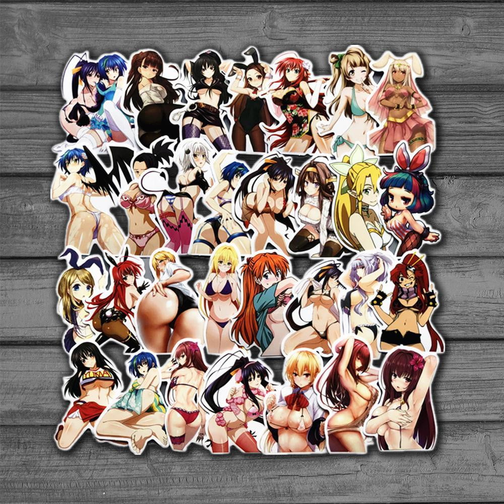 Sexy Graffiti Anime Stickers Adult | Fiyah Azz Socks