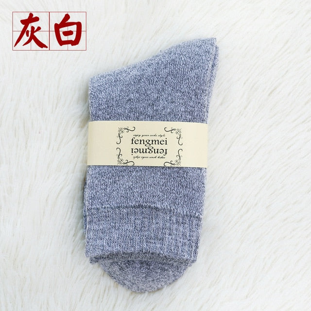 Winter Wamer Men Women Thicken Thermal Wool Cashmere Sleeping Socks