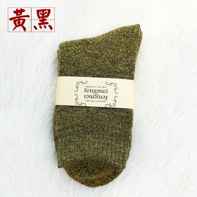 Winter Wamer Men Women Thicken Thermal Wool Cashmere Sleeping Socks
