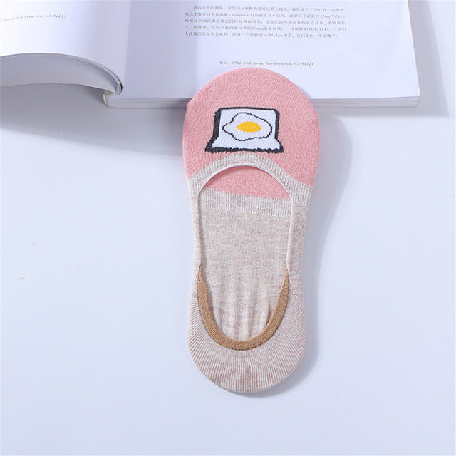 Cute Ultra Thin Crystal Silk Low Ankle Socks