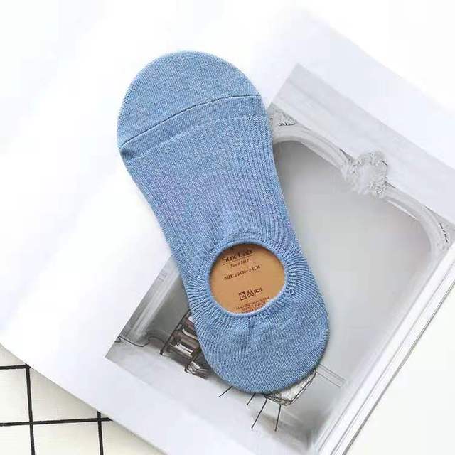 Classic Solid Breathable Women's Cotton Low Socks