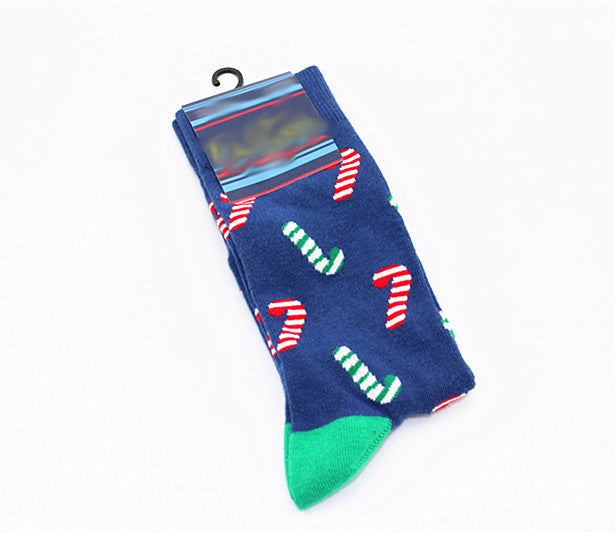 New Mens sock Brand Cactus Panda Monkey Pattern Hip hop Cool Socks for Men Winter Thick Long Skate Funny Socks Colorful EUR40-47