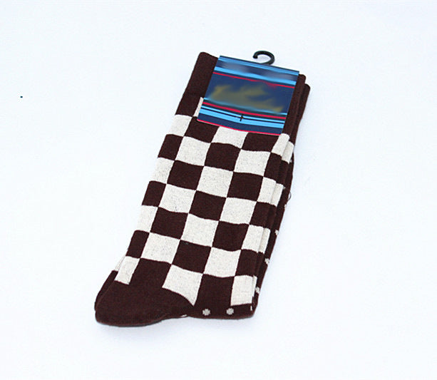 New Mens sock Brand Cactus Panda Monkey Pattern Hip hop Cool Socks for Men Winter Thick Long Skate Funny Socks Colorful EUR40-47