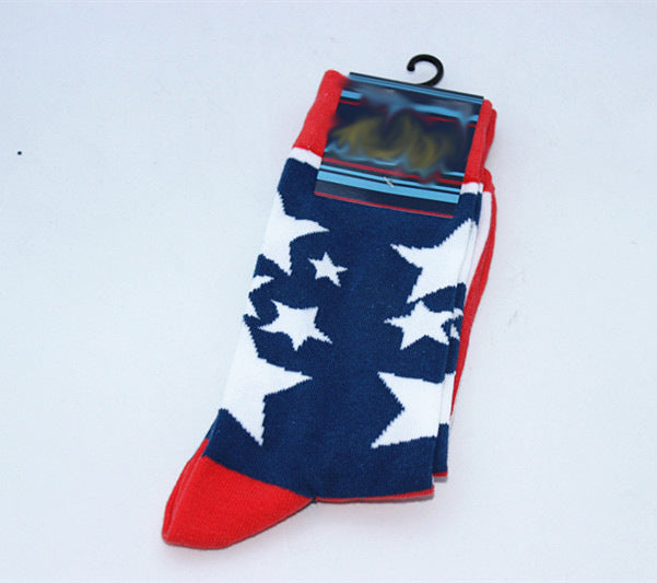 New Mens sock Brand Cactus Panda Monkey Pattern Hip hop Cool Socks for Men Winter Thick Long Skate Funny Socks Colorful EUR40-47
