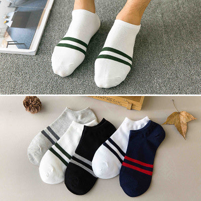 Women's Cotton Happy Funny Invisible Socks With Print Cartoon Animal Casual Short Socks Cute Summer Thin Ankle Socks 5 Pairs/Lot