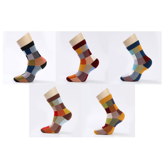 Best Mens Socks - Square Color Socks | Fiyah Azz Socks