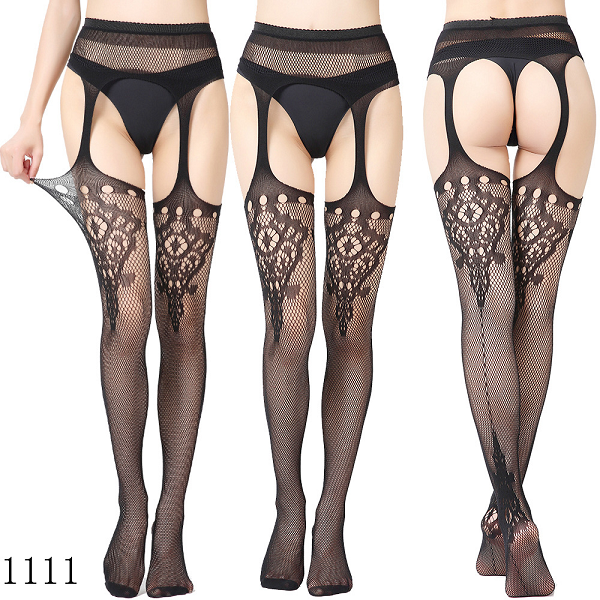 New Arrival Solid Stockings Women Sexy Thigh High Fishnet Nylon Long Socks Sex Belt Standard Over Knee Socks Sexy Lingerie