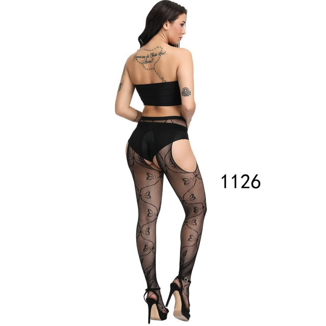 New Arrival Solid Stockings Women Sexy Thigh High Fishnet Nylon Long Socks Sex Belt Standard Over Knee Socks Sexy Lingerie