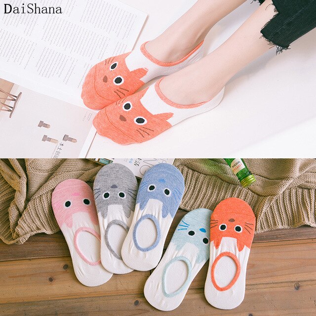 10 Piece=5Pairs/lot Cute Animal Sock