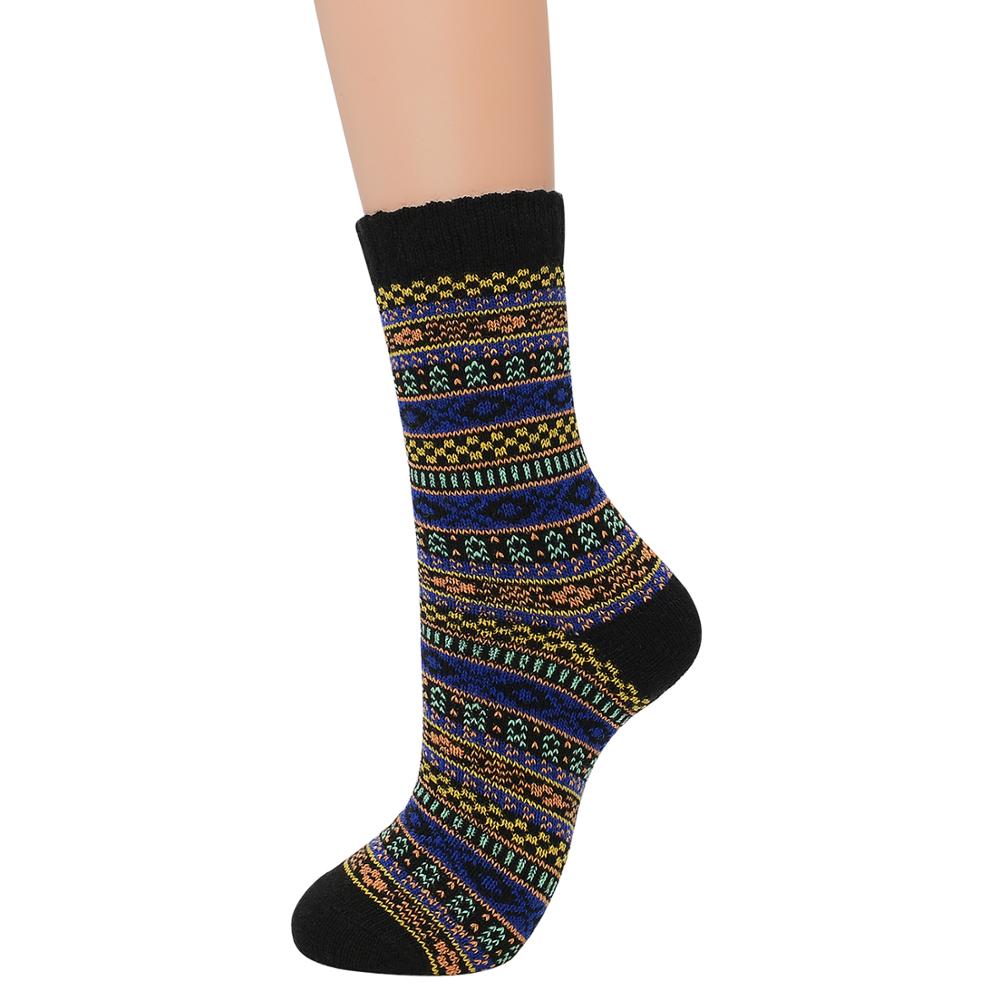 Men Soft Thick Angora Cashmere Casual Rabbit Wool Blend Warm Winter Socks