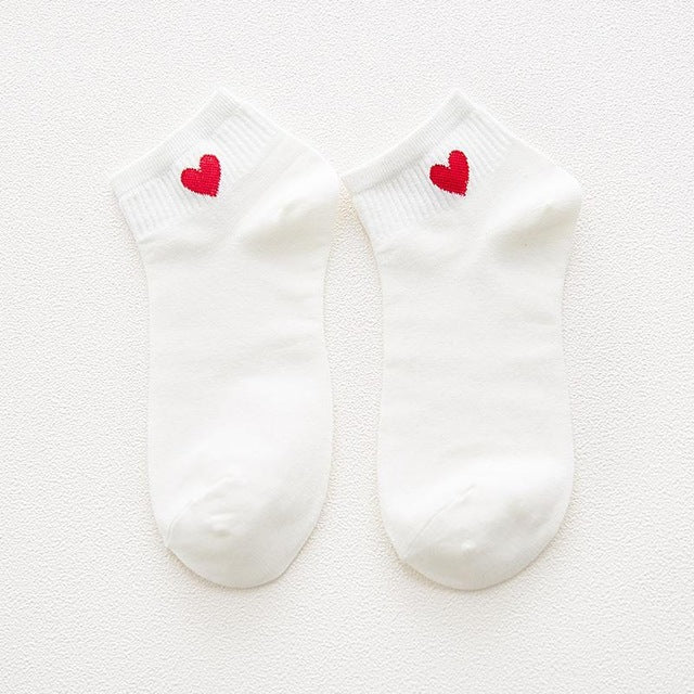 Funny Cute Japanese High School Girls Cotton Loose Striped Crew Socks Colorful Women Harajuku Designer Retro Short Sock