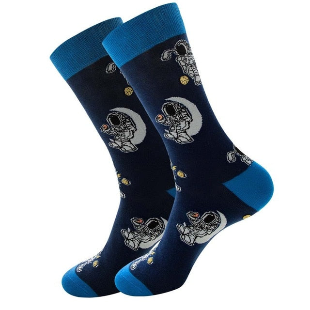 Men's Socks Colorful Funny symbol International chess geometric Cotton Sock