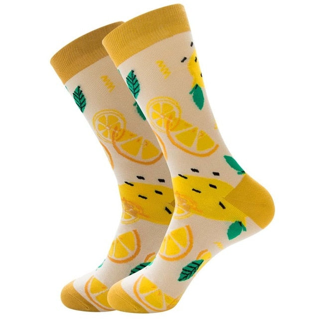 Men's Socks Colorful Funny symbol International chess geometric Cotton Sock