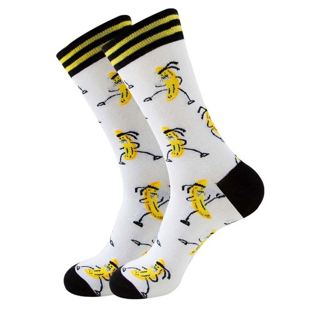Men's Socks Colorful Funny symbol International chess geometric Cotton Sock