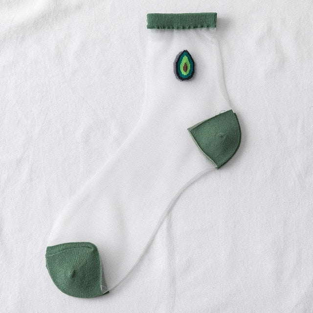 Funny Sunflowers Vines Flowers Happy Women Socks Casual High Quality Sox