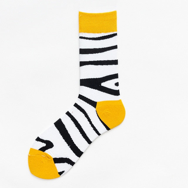 Funny Men Graphic Socks Funky Novelty Socks Soft Breathable For Man Woman