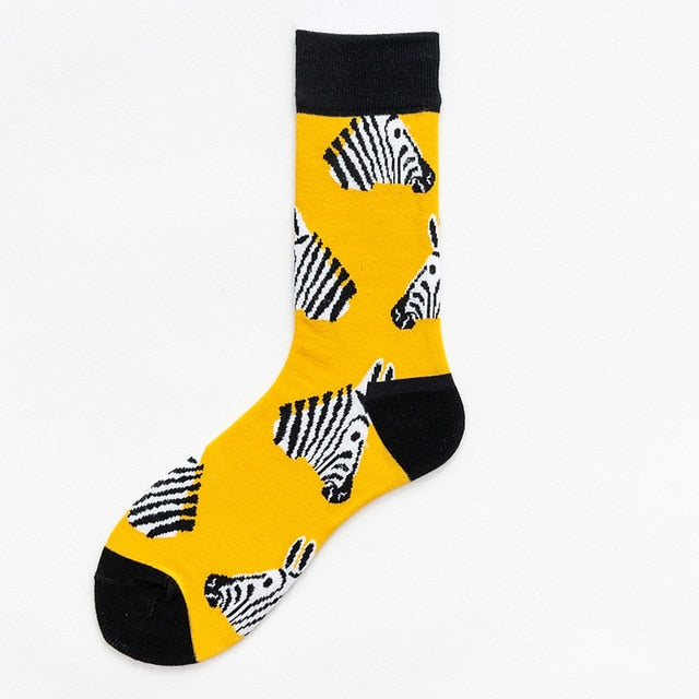 Funny Men Graphic Socks Funky Novelty Socks Soft Breathable For Man Woman