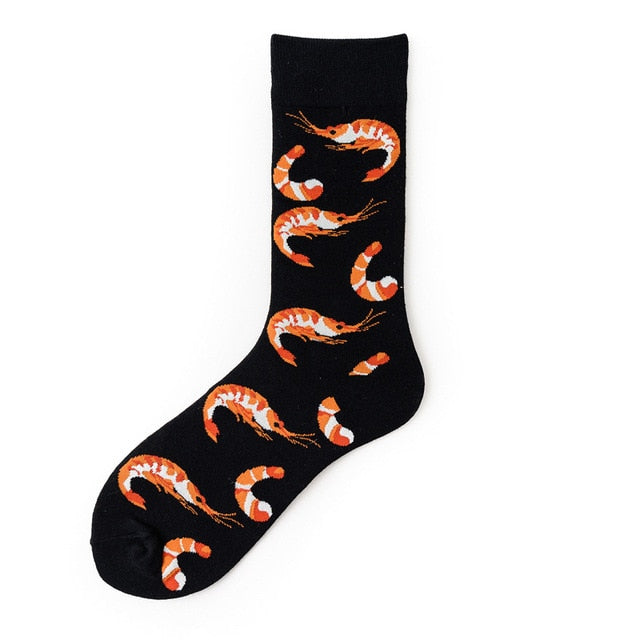 Funny Men Graphic Socks Funky Novelty Socks Soft Breathable For Man Woman
