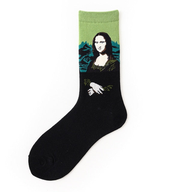 Funny Men Graphic Socks Funky Novelty Socks Soft Breathable For Man Woman