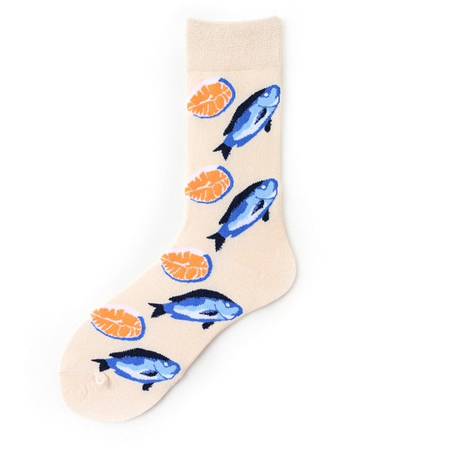 Funny Men Graphic Socks Funky Novelty Socks Soft Breathable For Man Woman