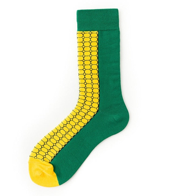 Funny Men Graphic Socks Funky Novelty Socks Soft Breathable For Man Woman