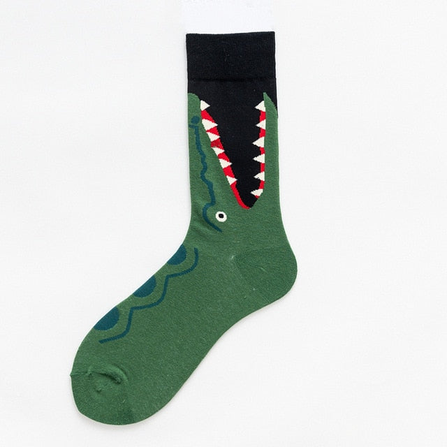 Funny Men Graphic Socks Funky Novelty Socks Soft Breathable For Man Woman