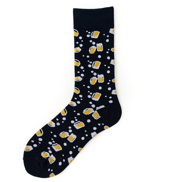 Funny Men Graphic Socks Funky Novelty Socks Soft Breathable For Man Woman