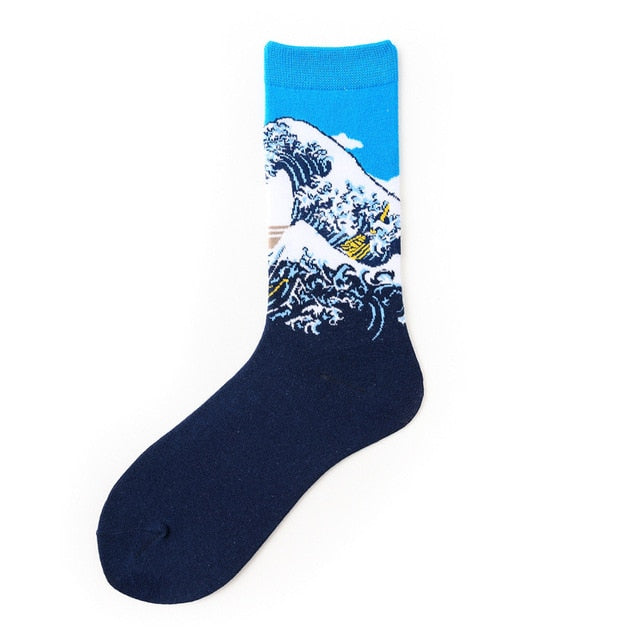 Funny Men Graphic Socks Funky Novelty Socks Soft Breathable For Man Woman
