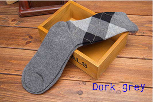 High Quality Cotton Men's Crew Dress Socks