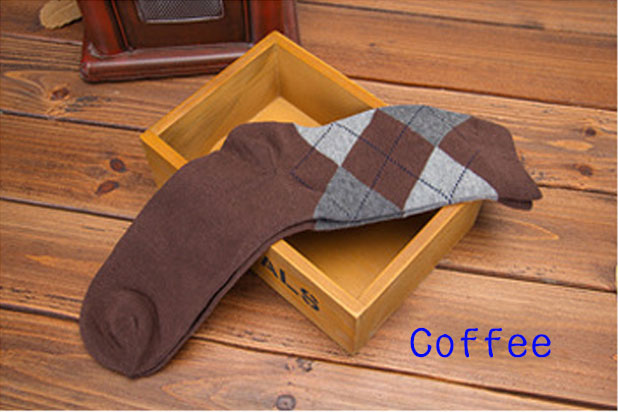 High Quality Cotton Men's Crew Dress Socks