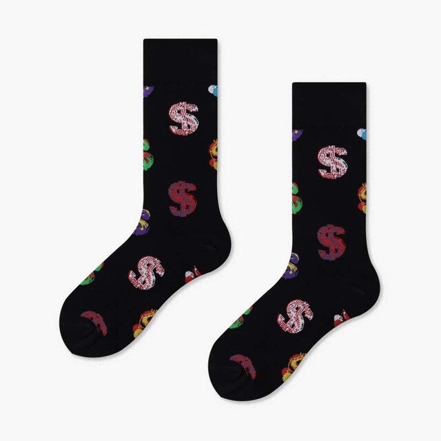 Creative Harajuku Happy Cool Socks Cotton Crazy Animal Funny Socks Hip Hop Street Cute Socks