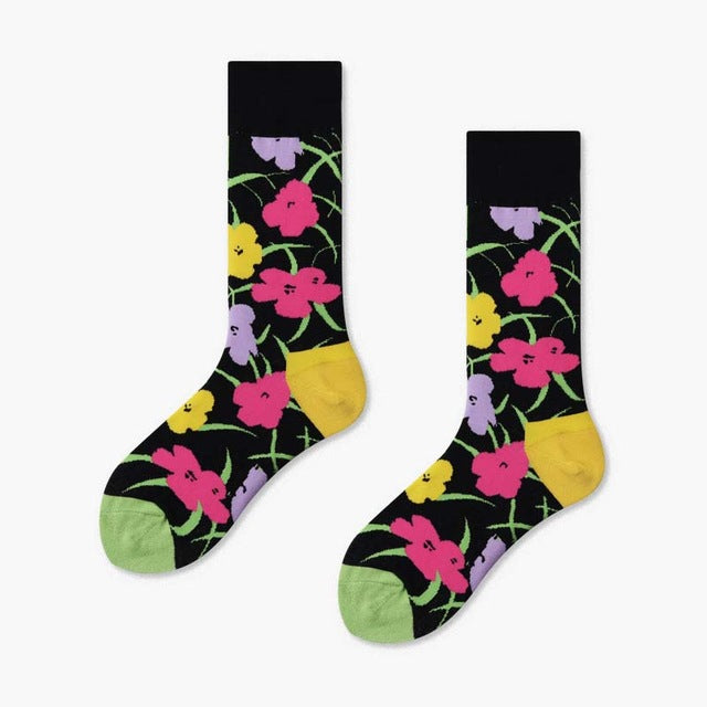 Creative Harajuku Happy Cool Socks Cotton Crazy Animal Funny Socks Hip Hop Street Cute Socks