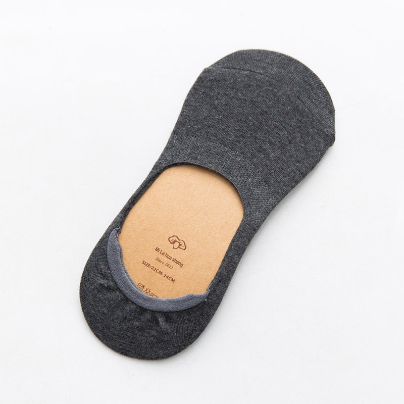 Spring summer women socks Solid color fashion wild shallow mouth invisible slipper socks