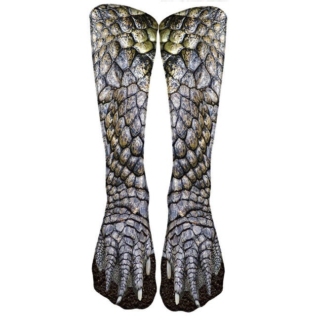 Funny Leopard Tiger Cotton Socks For Women Happy Animal Kawaii Unisex Socks