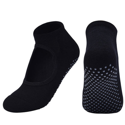 Silicone Breathable Anti Friction Women Yoga Socks