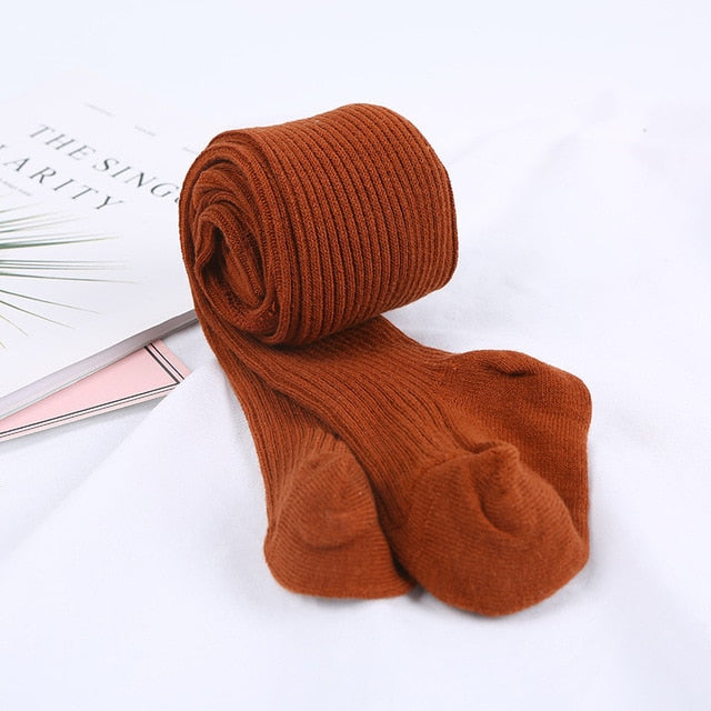 Casual Cotton Baby Tights -  Solid Warm | Fiyahazz Socks