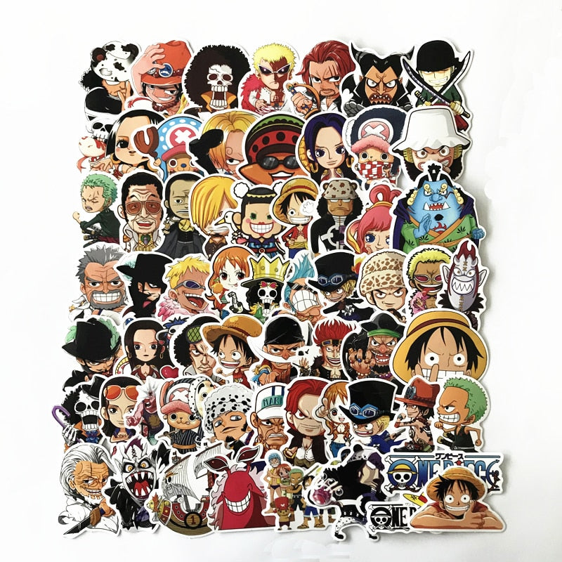 Lot Anime 2020 ONE PIECE Luffy Stickers | Fiyah Azz Socks