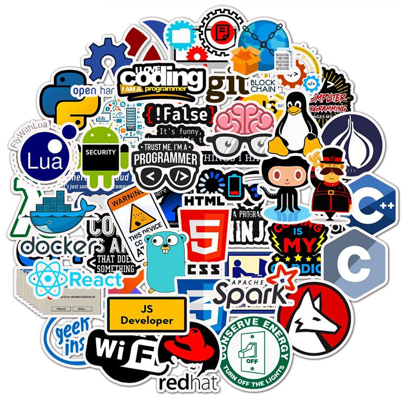 Internet Java Sticker Geek - Bitcoin Car Stickers | Fiyah Azz Socks