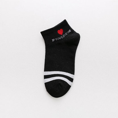 Women Daily Socks Harajuku Korea Japanese Cotton Kitten Flame Ulzzang Socks Men Chinese Cactus Gun Shark Alien Christmas Socks - Fiyah Azz Socks