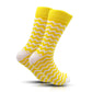 Cotton Men's Polka Dot Strip Dress Socks